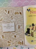 Vintage 1978 46th Printing Disney's Snow White & the Seven Dwarfs Little Golden Book Hardcover