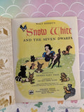 Vintage 1978 46th Printing Disney's Snow White & the Seven Dwarfs Little Golden Book Hardcover