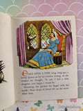 Vintage 1976 40th Printing Disney's Snow White & the Seven Dwarfs Little Golden Book Hardcover