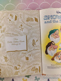 Vintage 1984 Disney's Snow White & the Seven Dwarfs Little Golden Book Hardcover