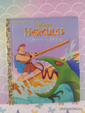 Vintage 1997 1st Edition Disney's Hercules: A Race to the Rescue  Little Golden Book Hardcover