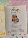Vintage 1997 1st Edition Disney's Hercules: A Race to the Rescue  Little Golden Book Hardcover