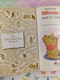 Vintage 1978 14th Printing Disney's Winnie-the-Pooh Meets Gopher Little Golden Book Hardcover