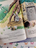 Vintage 1978 14th Printing Disney's Winnie-the-Pooh Meets Gopher Little Golden Book Hardcover