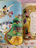 Vintage 1973 17th Printing Disney's Mother Goose Little Golden Book Hardcover