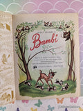 Vintage 1971 30th Printing Disney's Bambi Little Golden Book Hardcover