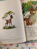 Vintage 1971 30th Printing Disney's Bambi Little Golden Book Hardcover