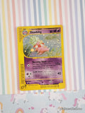 Vintage Slowking H22/H32 Aquapolis Holographic w/Swirl Pokemon Card - VG