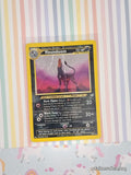 Vintage Rare Houndoom 8/64 Neo Revelation Holographic Pokemon Card - HP/Creased