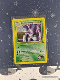 Vintage Rare Giovanni's Nidoking 7/132 Gym Challenge Holographic Pokemon Card - VG