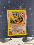 Vintage Rare Blaine's Charizard 2/132 Gym Challenge Holographic Pokemon Card - MP/Creased