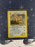 Vintage Rare Lt. Surge's Fearow 7/132 Gym Heroes Holographic Pokemon Card - LP