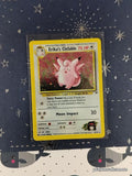 Vintage Rare Erika's Clefable 3/132 Gym Heroes Holographic Pokemon Card - VG