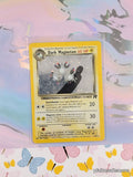 Vintage Rare Dark Magneton 11/82 Team Rocket Holographic Pokemon Card - LP