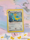 Vintage Rare Dark Dragonite 5/82 Team Rocket Holographic Pokemon Card - MP/Creased