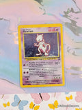 Vintage Rare Mewtwo 10/130 Base Set 2 Holographic Pokemon Card - VG