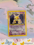 Vintage Rare Alakazam 1/130 Base Set 2 Holographic Pokemon Card - NM