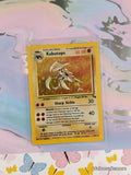 Vintage Rare Kabutops 9/62 Fossil Holographic Pokemon Card - VG