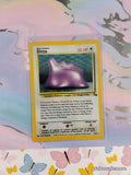 Vintage Rare Ditto 3/62 Fossil Holographic Pokemon Card - VG