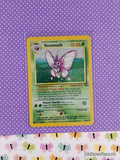 Vintage Rare Venomoth 13/64 Jungle Holographic Pokemon Card - LP