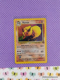 Vintage Rare Flareon 3/64 Jungle Holographic Pokemon Card - LP