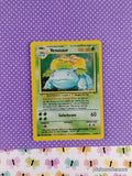 Vintage Rare Venusaur 15/102 Base Set Holographic Pokemon Card - LP
