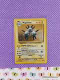 Vintage Rare Magneton 9/102 Base Set Holographic Pokemon Card - NM