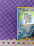 Vintage Rare Blastoise 2/102 Base Set Holographic Pokemon Card - NM