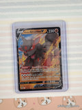 Pokemon TCG Hisuian Arcanine V 090/195 Silver Tempest Full Art Holo Card - NM