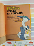 Vintage 1977 Stork Spills the Beans Sweet Pickles Hardcover