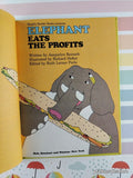 Vintage 1977 Elephant Eats the Profits Sweet Pickles Hardcover