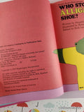 Vintage 1977 Who Stole Alligator's Shoe? Sweet Pickles Hardcover
