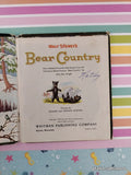 Vintage 1954 Disney's Bear Country Whitman Tell-a-Tale Miniature Hardcover