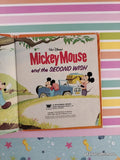 Vintage 1973 Disney's Mickey Mouse & the Second Wish Whitman Tell-a-Tale Miniature Hardcover