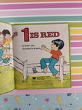 Vintage 1974 1 Is Red Whitman Tell-a-Tale Miniature Hardcover