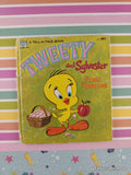 Vintage 1970 Tweety & Sylvester: Picnic Problems Whitman Tell-a-Tale Miniature Hardcover