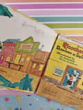 Vintage 1964 Ricohet Rabbit: Showdown at Gopher Gulch Bakery Whitman Tell-a-Tale Miniature Hardcover