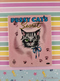 Vintage 1949 Pussy Cat's Secret Whitman Tell-a-Tale Miniature Hardcover