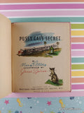 Vintage 1949 Pussy Cat's Secret Whitman Tell-a-Tale Miniature Hardcover