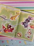Vintage 1950 Bunny Blue Rand McNally Junior Elf Miniature Hardcover