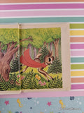 Vintage 1966 Davy Deer's New Red Scarf Rand McNally Miniature Hardcover