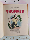 Vintage 1942 Disney's Thumper Illustrated Hardcover