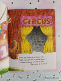 Vintage 1978 The Circus Is in Town: A Counting Book Little Golden Book Hardcover