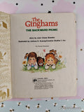 Vintage 1976 The Ginghams: The Backward Picnic Little Golden Book Hardcover