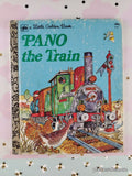 Vintage 1975 Pano the Train Little Golden Book Hardcover