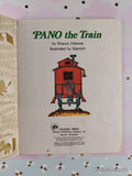 Vintage 1975 Pano the Train Little Golden Book Hardcover