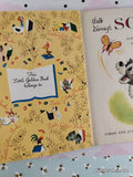 Vintage 1957 1st Printing Disney's Scamp Little Golden Book Hardcover