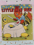 Vintage 1938 The Little Red Hen Whitman Publishing Hardcover