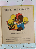 Vintage 1938 The Little Red Hen Whitman Publishing Hardcover