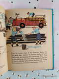 Vintage 1956 The Wonder Book of Firemen & Fire Engines Hardcover